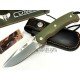 Cudeman RANGER 327-GVF Acero Böhler N-695 G10 Verde