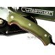 Cudeman RANGER 327-GVF Acero Böhler N-695 G10 Verde