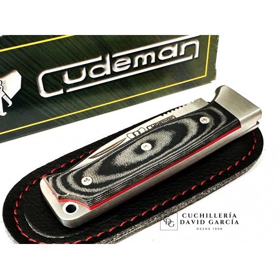 Cudeman 331-M  MT-9 Micarta Negra