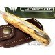 Cudeman 333-LF Texana Madera de Olivo Funda Cuero