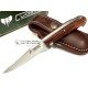 Cudeman 333-RF Texana Madera de Estamina Roja Funda Cuero
