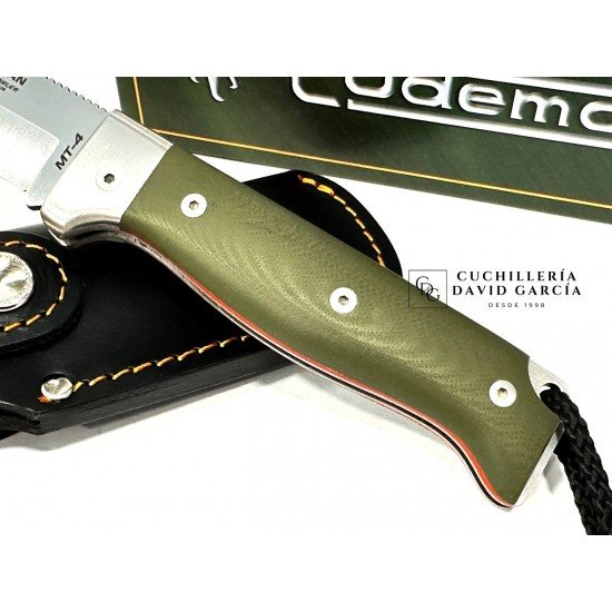  Cudeman 384-GVF  MT4 G10 Verde Acero N690Co