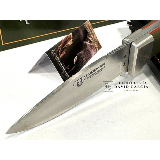  Cudeman 384-GVF  MT4 G10 Verde Acero N690Co