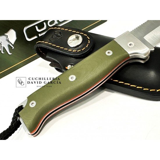  Cudeman 384-GVF  MT4 G10 Verde Acero N690Co
