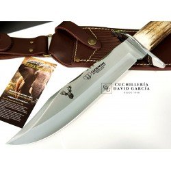 Cudeman Cuchillo Bowie 294-CR Roseta de Ciervo  Cudeman Cuchillo Bowie 294-CR Roseta de Ciervo