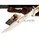 Cudeman Cuchillo Bowie 294-CR Roseta de Ciervo 