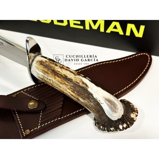 Cudeman Cuchillo Bowie 294-CR Roseta de Ciervo 