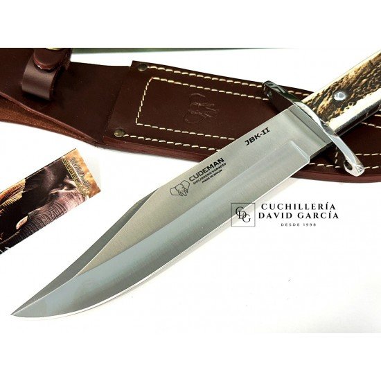 Cudeman  Cuchillo Bowie 107-C  Asta de Ciervo 