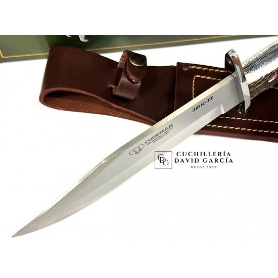 Cudeman  Cuchillo Bowie 107-C  Asta de Ciervo 
