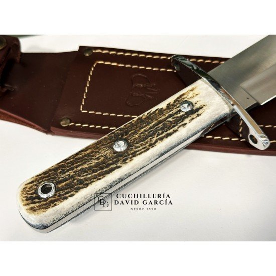 Cudeman  Cuchillo Bowie 107-C  Asta de Ciervo 