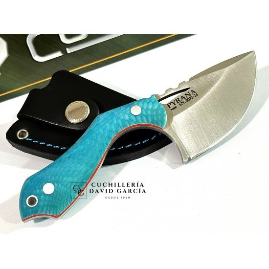 Cudeman Pyrana 184-JA Juma Azul Acero Böhler N-695 Cudeman Pyrana 184-JA Juma Azul Acero Böhler N-695