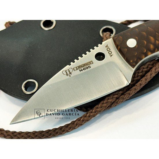 Cudeman Yoda 200-JM-K Juma Marron Acero Böhler N-695 Cudeman Yoda 200-JM-K Juma Marron Acero Böhler N-695