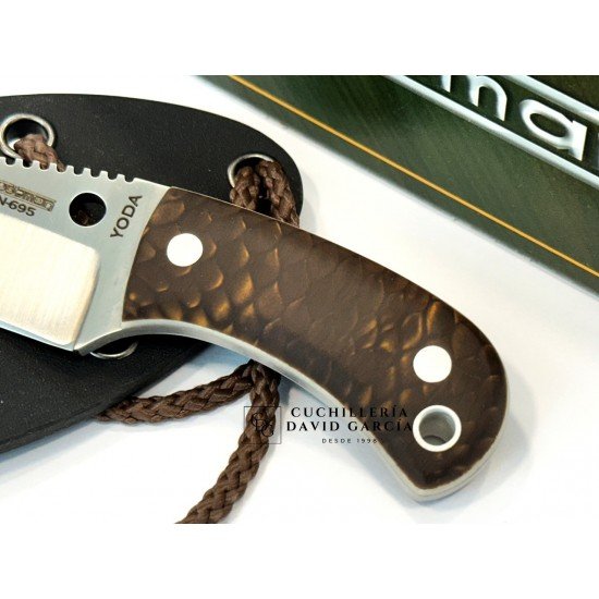Cudeman Yoda 200-JM-K Juma Marron Acero Böhler N-695 Cudeman Yoda 200-JM-K Juma Marron Acero Böhler N-695