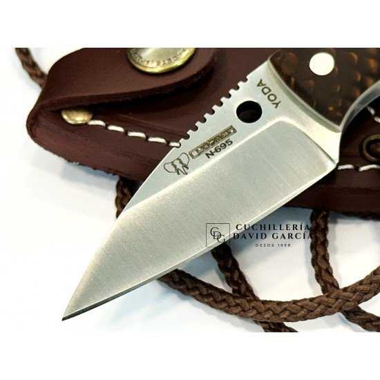 Cudeman Yoda 200-JM Juma Marron Acero Böhler N-695 Cudeman Yoda 200-JM Juma Marron Acero Böhler N-695