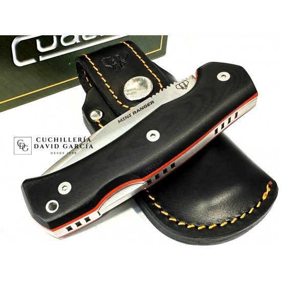 Cudeman MINI RANGER 337-GNF Acero Böhler N-695 G10 Negro