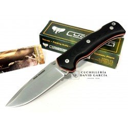 Cudeman MINI RANGER 337-GN Acero Böhler N-695 G10 Negro