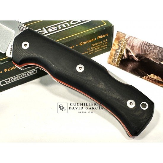 Cudeman MINI RANGER 337-GN Acero Böhler N-695 G10 Negro