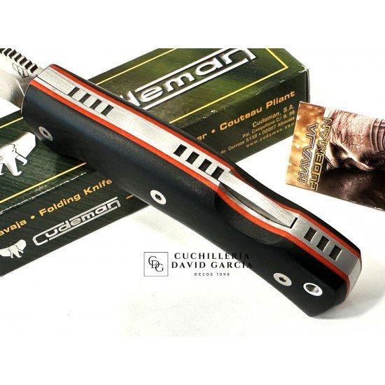 Cudeman MINI RANGER 337-GN Acero Böhler N-695 G10 Negro