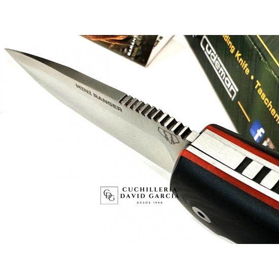Cudeman MINI RANGER 337-GN Acero Böhler N-695 G10 Negro