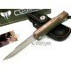 Cudeman MINI RANGER 337-GVF Acero Böhler N-695 G10 Verde