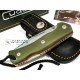 Cudeman MINI RANGER 337-GVF Acero Böhler N-695 G10 Verde