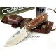 Cudeman Mini Boina Verde 115-X Acero Bohler N695 Micarta Marrón Cudeman Mini Boina Verde 115-X Acero Bohler N695 Micarta Marrón