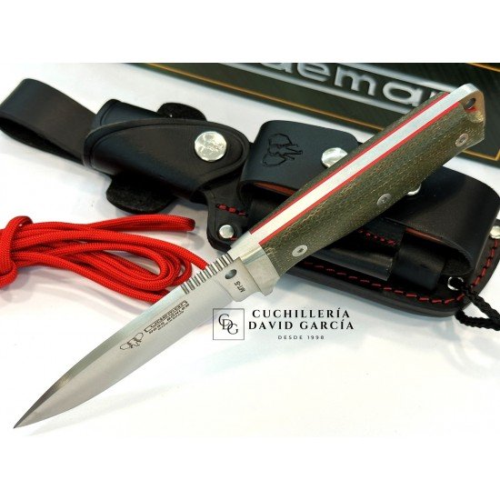 Cudeman 120-FC Canvas Verde Acero Böhler N-695 Cudeman 120-FC Canvas Verde Acero Böhler N-695