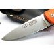 Cudeman 345-JF Athenea Acero Bohler N690CO G10 Naranja + Funda 