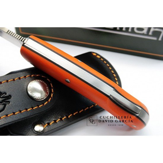 Cudeman 345-JF Athenea Acero Bohler N690CO G10 Naranja + Funda 