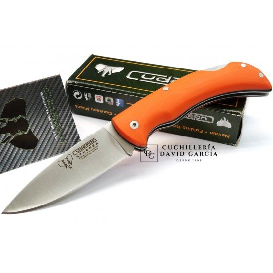 Cudeman 345-J Athenea Acero Bohler N690CO G10 Naranja 