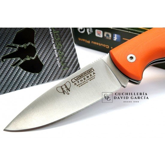 Cudeman 345-J Athenea Acero Bohler N690CO G10 Naranja 