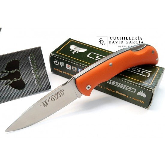 Cudeman 345-J Athenea Acero Bohler N690CO G10 Naranja 