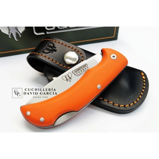 Cudeman 345-JF Athenea Acero Bohler N690CO G10 Naranja + Funda 