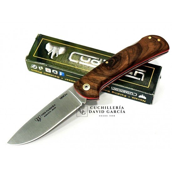 Navaja Cudeman 389-G Mini Pandora Acero Bohler N690CO Madera de Nogal Navaja Cudeman 389-G Mini Pandora Acero Bohler N690CO Madera de Nogal