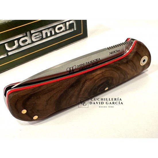 Navaja Cudeman 389-G Mini Pandora Acero Bohler N690CO Madera de Nogal Navaja Cudeman 389-G Mini Pandora Acero Bohler N690CO Madera de Nogal