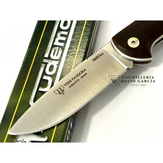 Navaja Cudeman 389-JM Mini Pandora Acero Bohler N690CO Juma Marrón Navaja Cudeman 389-JM Mini Pandora Acero Bohler N690CO Juma Marrón
