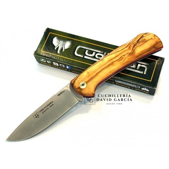 Navaja Cudeman 389-L Mini Pandora Acero Bohler N690CO Madera de Olivo Navaja Cudeman 389-L Mini Pandora Acero Bohler N690CO Madera de Olivo
