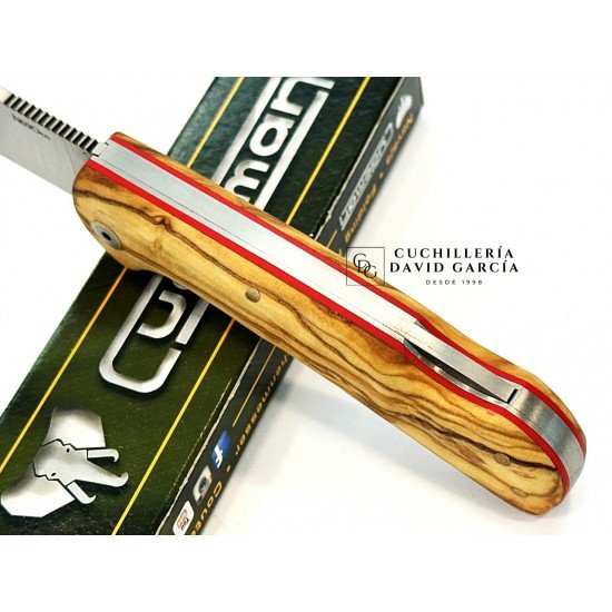 Navaja Cudeman 389-L Mini Pandora Acero Bohler N690CO Madera de Olivo Navaja Cudeman 389-L Mini Pandora Acero Bohler N690CO Madera de Olivo