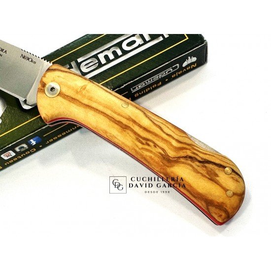 Navaja Cudeman 389-L Mini Pandora Acero Bohler N690CO Madera de Olivo Navaja Cudeman 389-L Mini Pandora Acero Bohler N690CO Madera de Olivo