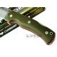 Cudeman MINI RANGER 337-GV Acero Böhler N-695 G10 Verde