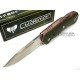 Cudeman MINI RANGER 337-GV Acero Böhler N-695 G10 Verde