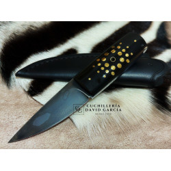Daemon Knives Artesanal Cuerno de Búfalo Acero Carbono 80CRV2