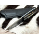 Daemon Knives Artesanal Cuerno de Búfalo Acero Carbono 80CRV2