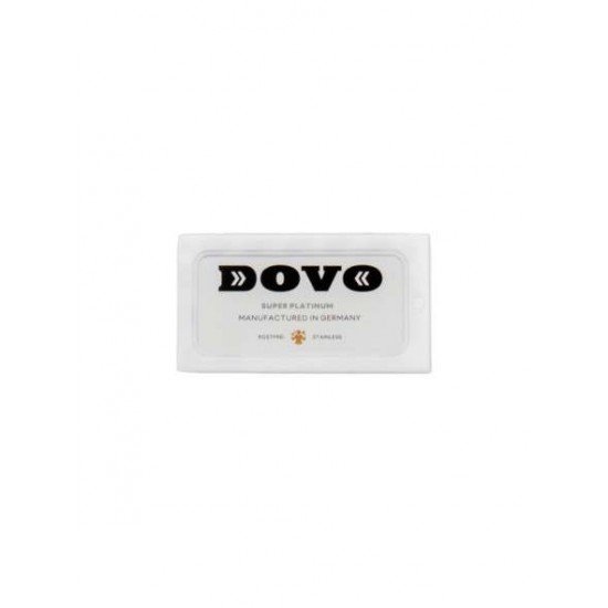 Dovo Cuchillas de Afeitar Doble Hoja Super Platinum Dovo Cuchillas de Afeitar Doble Hoja Super Platinum