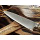 Filopampa Cuchillo Criollo Argentino  Mango trenzado en Cuero - Funda Vacuno 