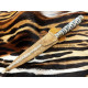 Filopampa Cuchillo Criollo Argentino  Mango trenzado en Cuero - Funda Vacuno 