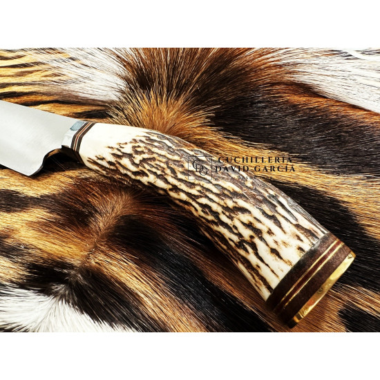 Filopampa Cuchillo Criollo Argentino  Asta de Ciervo -  Acero Inoxidable 440 Premium