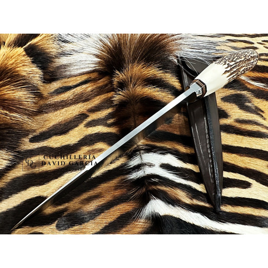 Filopampa Cuchillo Criollo Argentino  Asta de Ciervo -  Acero Inoxidable 440 Premium