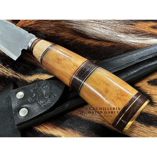 Filopampa Cuchillo Criollo Argentino Hueso Potro -  Acero Carbono 51-60 Forjado Cromo