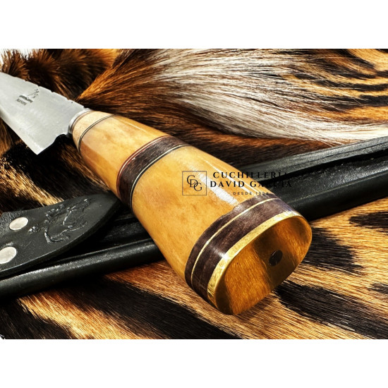 Filopampa Cuchillo Criollo Argentino Hueso Potro -  Acero Carbono 51-60 Forjado Cromo